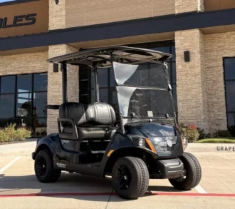 2025 Yamaha Drive2 Black gas golf cart VIN J0D-800144