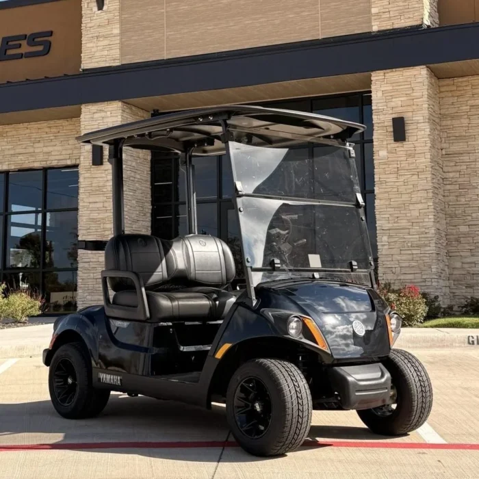 EMT-24251-001-IMG_9501-e1767795124165.webp 2025 Yamaha Drive2 Black gas golf cart VIN J0D-800144