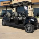 2025 Club Car Onward Black electric golf cart VIN DW2506-635936, seating and suspension configuration require verification