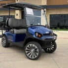 2025 E-Z-GO Express S4 ELiTE Electric Blue lithium golf cart VIN 3652891