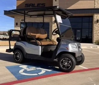 2026 Club Car Onward Signature Silver electric golf cart VIN TM2601-706876