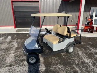 2015 Club Car Precedent Platinum Grey four-passenger 48V electric golf cart