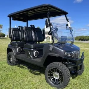 2025 Evolution D5 Maverick 2+2 lifted lithium golf cart, exterior color requires verification