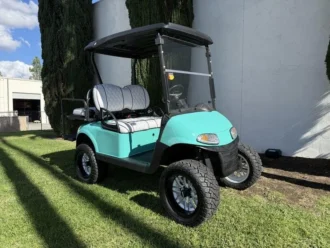 2020 E-Z-GO RXV ELiTE four-passenger lithium golf cart VIN 5549304