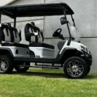 Evolution D5 Maverick 4 Plus White lifted lithium golf cart serial EV-BD0732490