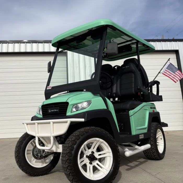 2026 Bintelli Beyond 4L lifted four-passenger lithium golf cart stock EMT-24833