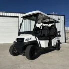 2026 Bintelli Beyond 6PR Lifted White lithium golf cart stock EMT-24869