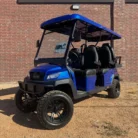 2026 Bintelli Beyond 6 Lifted Blue lithium golf cart stock EMT-24879