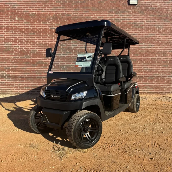 2026 Bintelli Beyond 4PF Black lithium golf cart stock EMT-24881