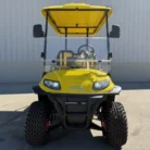 2025 ICON i40L Yellow lifted golf cart stock EMT-24891, battery chemistry requires verification