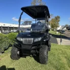 2025 Evolution D5 Maverick 4 Plus Pearl White lifted lithium golf cart stock EMT-24929