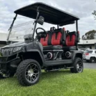 2025 Evolution D5 Maverick 4 Plus Black Sapphire lifted lithium golf cart stock EMT-24937