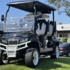 2025 Evolution D5 Maverick 4 Plus Black Sapphire custom lifted lithium golf cart stock EMT-24939