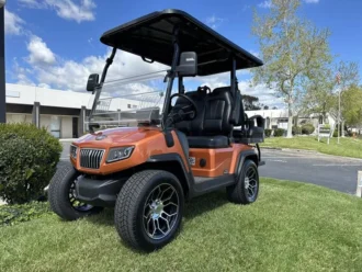 2025 Evolution D5 Ranger 2+2 Copper lithium golf cart, SKU EMT-25404