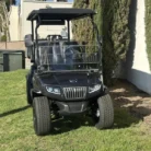 2025 Evolution D5 Ranger 4 Plus Arctic Grey lithium golf cart, SKU EMT-25520