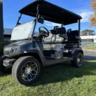 2025 Evolution D5 Ranger 4 Arctic Grey lithium golf cart, SKU EMT-25521