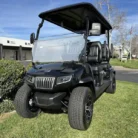 2025 Evolution D5 Ranger 4 Black Sapphire lithium golf cart, SKU EMT-25523