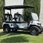 2025 Evolution D5 Ranger 4 Portimao Blue lithium golf cart, SKU EMT-25526