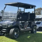 2025 Evolution D5 Ranger 4 Arctic Grey lithium golf cart, SKU EMT-25527