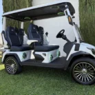 2025 Evolution D-Max GT4 Pearl White lithium golf cart, SKU EMT-25669