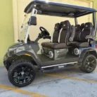 2025 Evolution D-Max XT4 Arctic Grey 4WD lithium golf cart, SKU EMT-25707