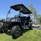 2025 Evolution Forester 6 Plus Arctic Grey lifted lithium golf cart, SKU EMT-25817