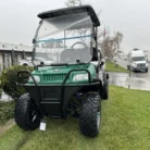 2025 Evolution Turfman 800 green lifted lithium utility vehicle, SKU EMT-25899