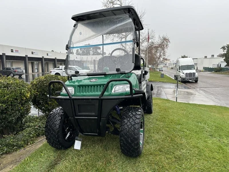 EMT-25899-001-431E0ACF-C309-4972-9E6F-46AABDE434F4.webp 2025 Evolution Turfman 800 green lifted lithium utility vehicle, SKU EMT-25899