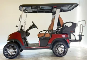 Tara Roadster 2+2 four-passenger lithium golf cart, SKU EMT-25901