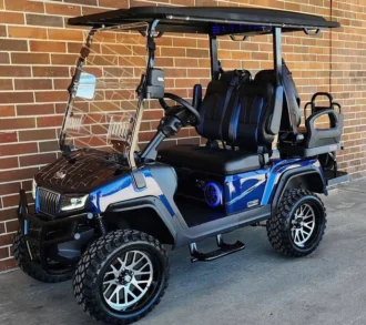 2025 Evolution D5 Ranger 2+2 Plus four-passenger lithium golf cart SKU EMT-8961