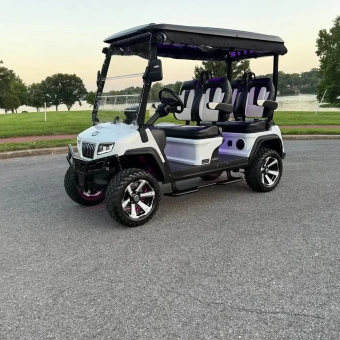 EMT-9022-001-Used-2024-Evolution-Maverick-D5-Golf-Cart-For-Sale.webp Pre-owned 2024 Evolution Maverick D5 golf cart