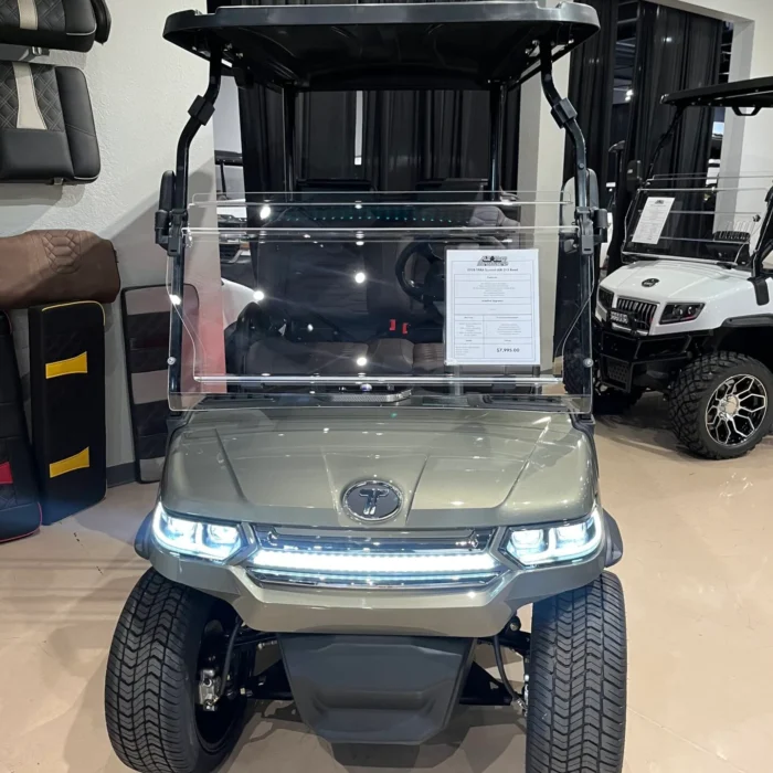 2026 Tara Summit Air green lithium golf cart, SKU EMT-9266