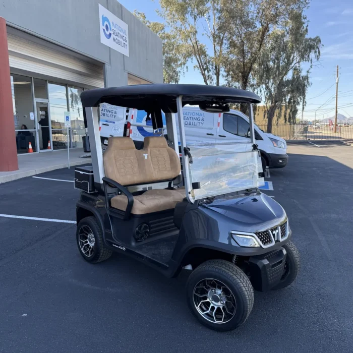2026 Tara Spirit Pro gray lithium golf cart, SKU EMT-9323