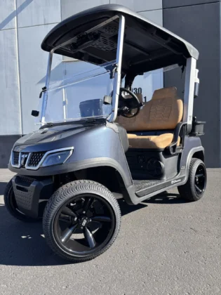 2025 Tara Spirit gray lithium golf cart with 10.1-inch touchscreen, SKU EMT-9374