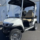 2025 Tara Spirit white lithium golf cart with 10.1-inch touchscreen, SKU EMT-9375