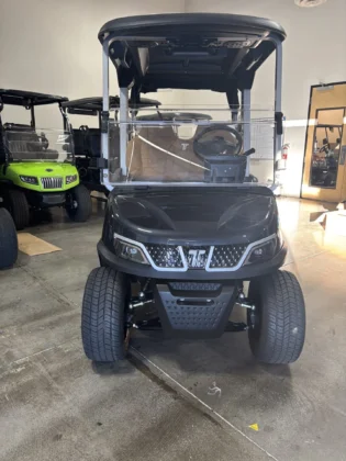 Custom 2025 Tara gray lithium golf cart with 10.1-inch touchscreen, SKU EMT-9376