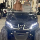 2025 Tara black lithium golf cart, SKU EMT-9378