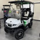 2025 Evolution white lithium golf cart, SKU EMT-9438