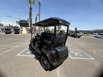 2026 Evolution D5 Maverick 4+ Arctic Gray lithium golf cart, SKU EMT-9529