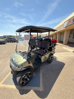 2026 Tara Summit Air Adventure Green lithium golf cart, serial EV-BF0306579
