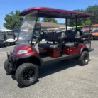 2024 Elite Alset EV6L Merlot Burgundy custom six-passenger LSV