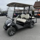 2015 Yamaha Drive Black Metallic EFI gas golf cart