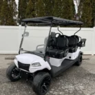 2025 Honor LSV G1 Bright White 4+2 with Black wheels and Black upholstery