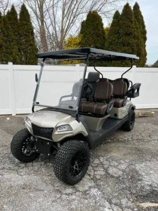 2024 Honor LSV G1 Champagne 4+2 with 6-inch lift and Brown upholstery
