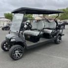 2024 Honor LSV G1 Gloss Black 4+2 with Grey upholstery