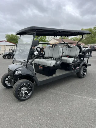 2024 Honor LSV G1 Gloss Black 4+2 with Grey upholstery