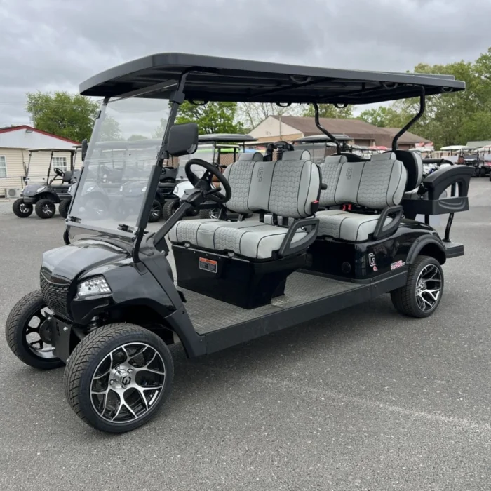 2024 Honor LSV G1 Gloss Black 4+2 with Grey upholstery