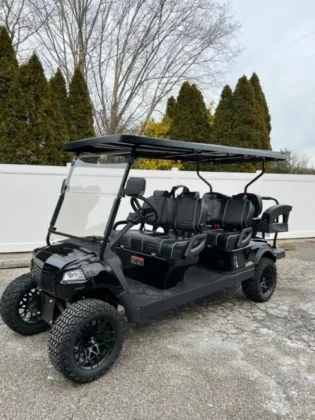 2024 Honor LSV G1 Gloss Black 4+2 with 6-inch lift
