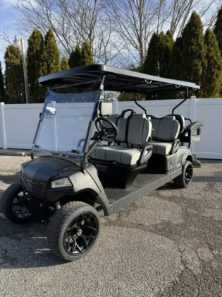 2024 Honor LSV G1 Matte Black 4+2 with Grey upholstery