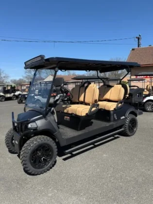 2024 Honor LSV G1 Matte Black 6-inch accessory-equipped 4+2 cart